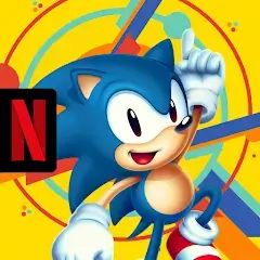 Sonic Mania Plus - NETFLIX Logo
